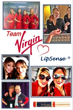 Virgin Air Girls and LipSense Jeri TaylorSwade